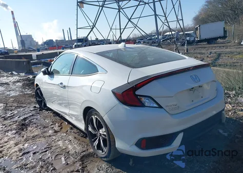 2016 Honda Civic Touring из США, поврежденный, VIN 2HGFC3B91GH357421